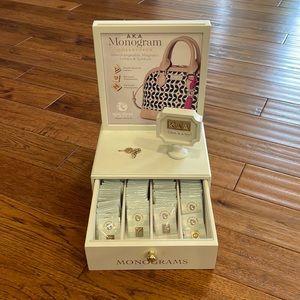 Spartina 449 Monograms (Lot) and Display Box